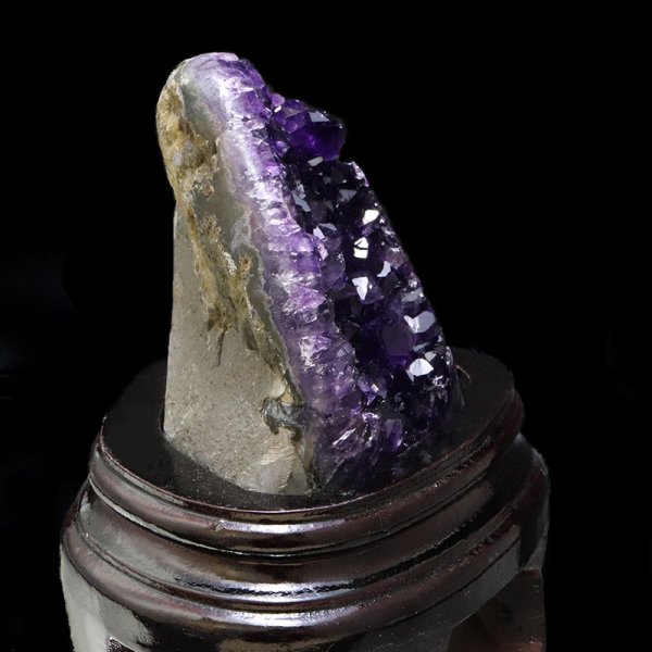 画像4: 【一点物】クラスター　アメジスト　ウルグアイ産　台付き　品番：19424 (4)