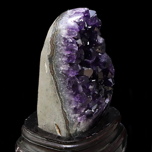 画像4: 【一点物】クラスター　アメジスト　ウルグアイ産　台付き　品番：19426 (4)