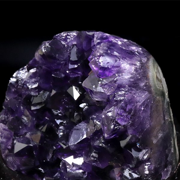 画像3: 【一点物】クラスター　アメジスト　ウルグアイ産　台付き　品番：19428 (3)