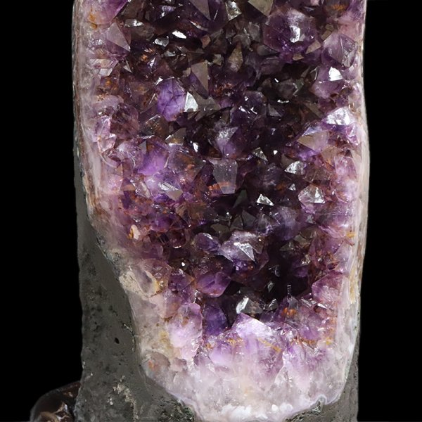 画像3: 【一点物】クラスター　アメジスト　ウルグアイ産　台付き　品番：19439 (3)