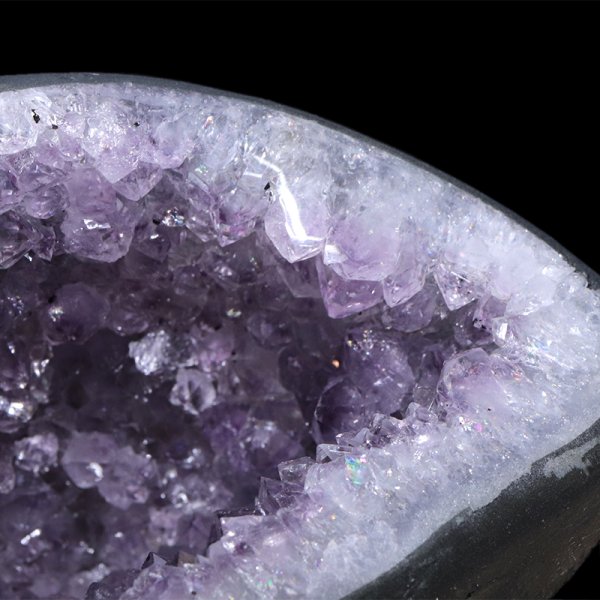 画像4: 【一点物】ドーム　アメジスト　ブラジル産　台付き　品番：19448 (4)