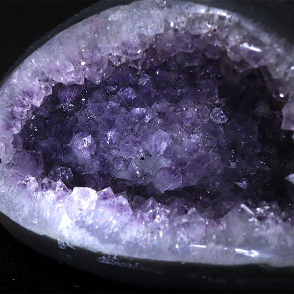 画像3: 【一点物】ドーム　アメジスト　ブラジル産　台付き　品番：19448 (3)