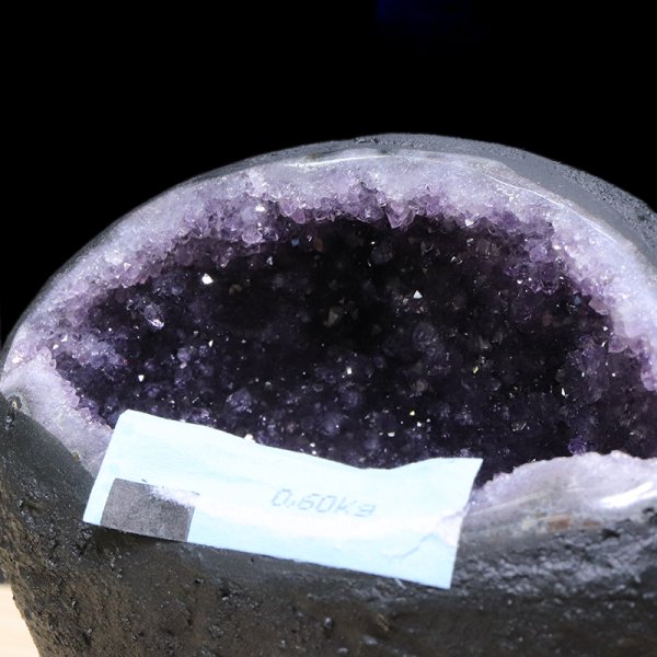 画像4: 【一点物】ドーム　アメジスト　ブラジル産　台付き　品番：19447 (4)