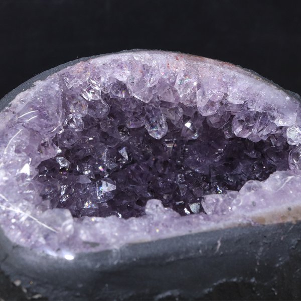 画像2: 【一点物】ドーム　アメジスト　ブラジル産　台付き　品番：19451 (2)