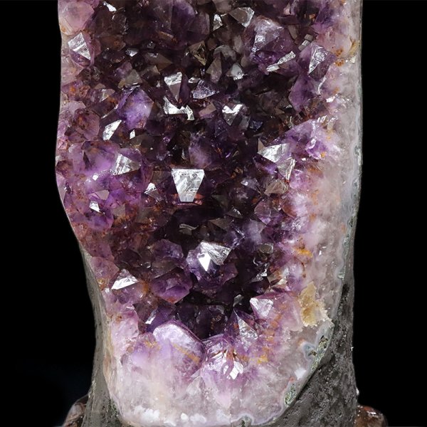 画像4: 【一点物】クラスター　アメジスト　ウルグアイ産　台付き　品番：19439 (4)