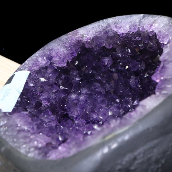 画像3: 【一点物】ドーム　アメジスト　ブラジル産　台付き　品番：19444 (3)