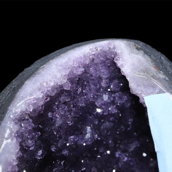 画像3: 【一点物】ドーム　アメジスト　ブラジル産　台付き　品番：19447 (3)