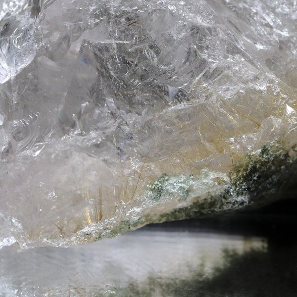 画像4: 【一点物】クラスター　ルチル入りマニハール水晶　インド　マニハール地方産　ヒマラヤ水晶　品番：19452 (4)