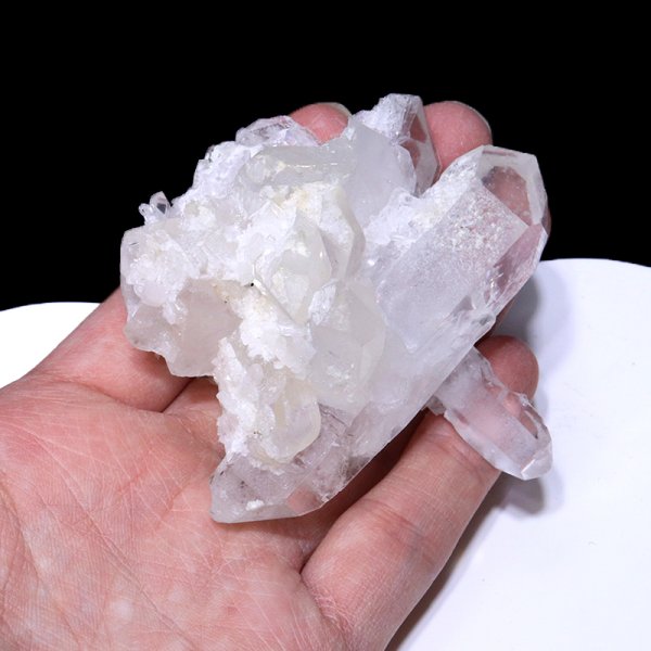 画像4: 【一点物】クラスター　トマスゴンサガ産水晶　ブラジル産　品番：19456 (4)