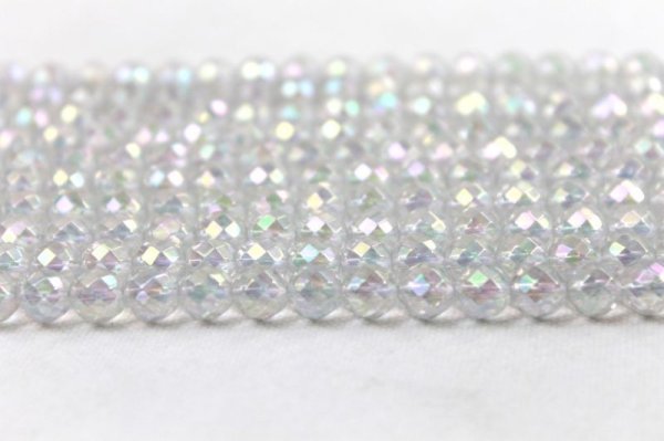 画像4: 連 レインボーオーラ カット  4mm    品番: 3819 (4)