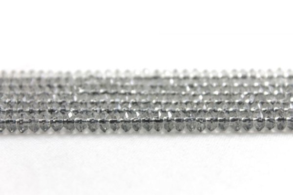 画像3: 連　シルバーオーラ　ソロバンカット　6*3mm　　　　品番： 5780 (3)