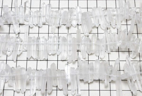 画像4: 連 クリスタルスティック 氷柱 ナチュラル  品番: 8304 (4)