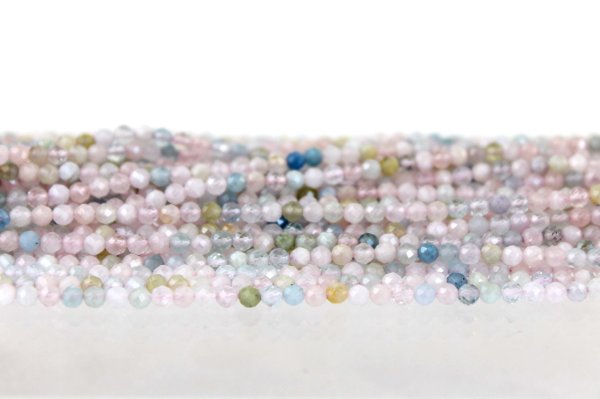 画像2: 連　mixベリル　カット　3ｍｍ　　品番： 9976 (2)