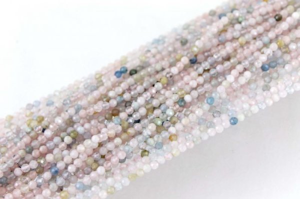 画像3: 連　mixベリル　カット　3ｍｍ　　品番： 9976 (3)