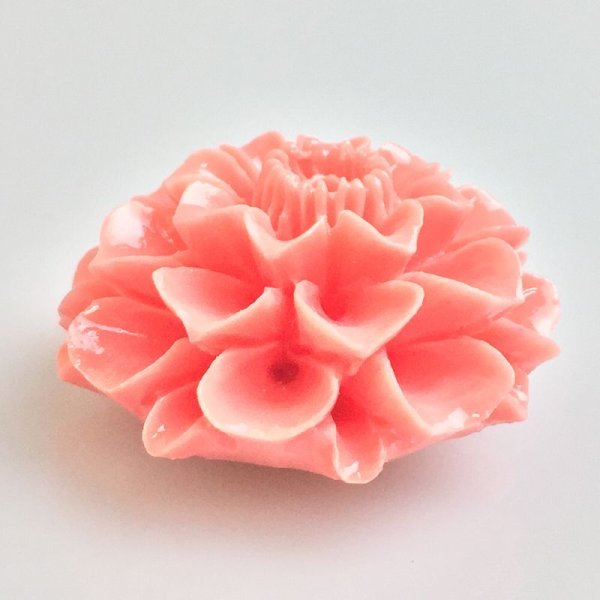画像3: シェルパーツ（練り）　ダリア　サーモンピンク　品番： 9664 (3)