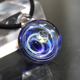 1920-30's Iris Glass Necklace（ 1920-30年代 アイリスガラス