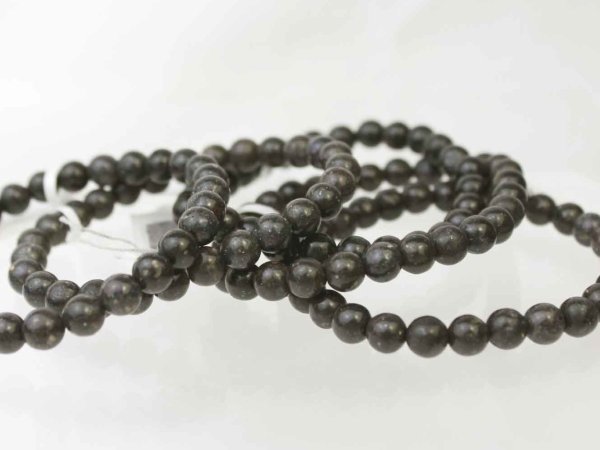 画像3: 【ネットショップ限定大特価!】ブレス ブラックオパール 6〜6.5mm 品番: 10601 (3)