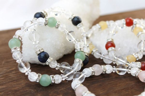 画像3: ★ワンコインブレス　ローズクォ－ツ　　品番： 6134 (3)