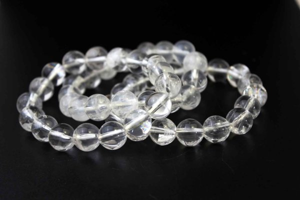 画像3: ブレス アーカンソー産水晶 12mm  品番: 7693 (3)