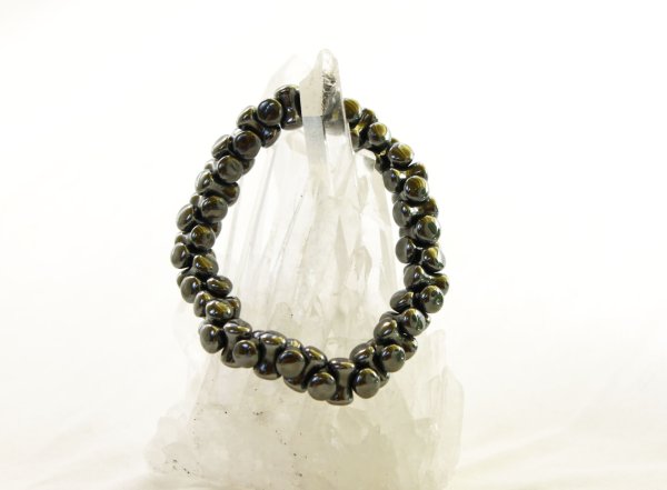 画像2: 【まとめ買い・セール割引可能！】テラヘルツ　ボーンカーブ　ブレスレット　　品番： 4378 (2)