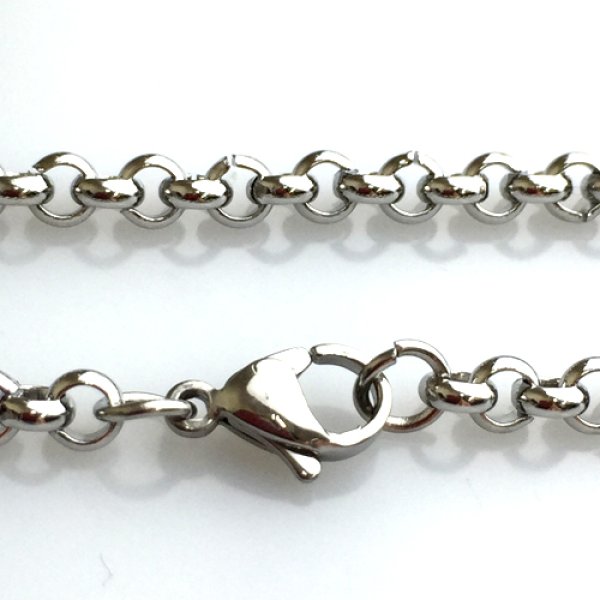 画像2: サージカルステンレスチェーン S-13 (40cm)  品番: 9299 (2)