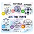 画像3: 【オリジナル商品】カービング　神聖幾何学模様　フラワーオブライフ　水晶(金彫り)　約14mm　　品番： 15979 (3)