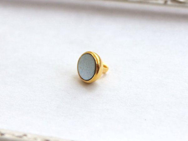 画像2: マグネットクラスプ スタンダードショート(ゴールド)  品番: 7904 (2)
