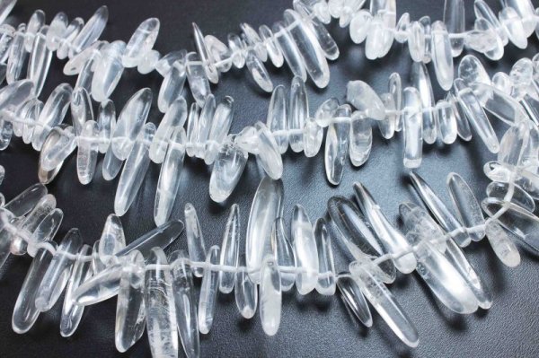 画像4: 連 　変形　水晶　クリスタル　ロング　不定形　約10から30mm　　品番： 11733 (4)