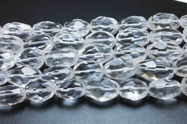 画像3: 連  変形 水晶 クリスタル ラフカット 不定形  品番: 11747 (3)