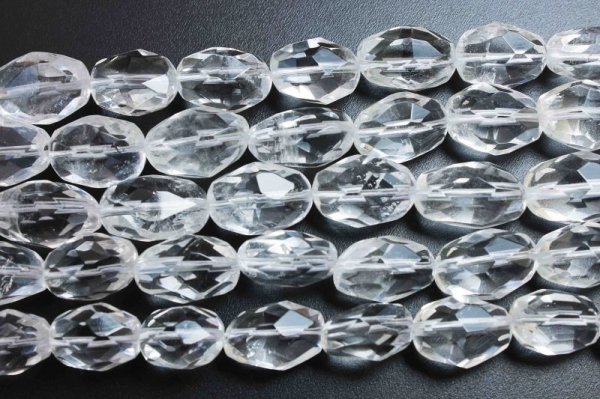 画像2: 連  変形 水晶 クリスタル ラフカット 不定形  品番: 11747 (2)