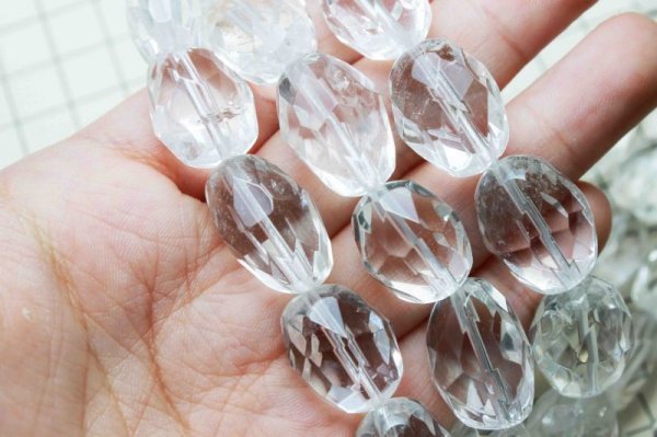 画像4: 連  変形 水晶 クリスタル ラフカット 不定形  品番: 11747 (4)