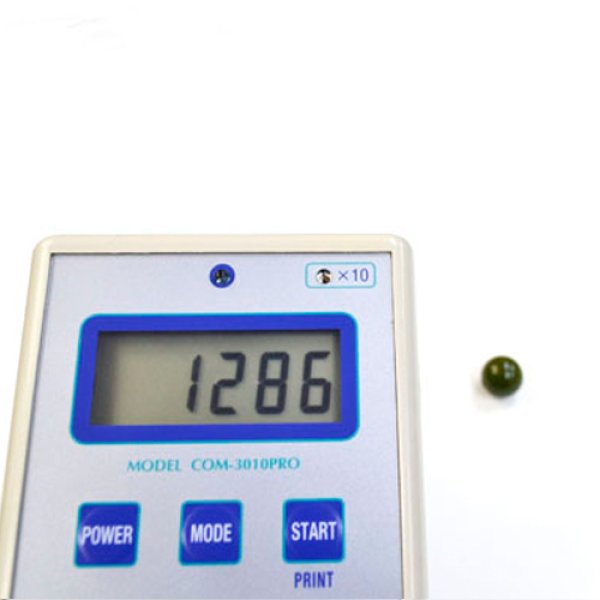 画像2: 連 北投石(緑) 丸 12mm    品番: 9960 (2)