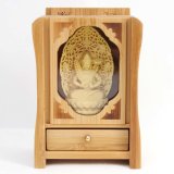 置物 木彫り 八尊仏 普賢菩薩（ふげんぼさつ）サマンタバドラ