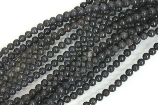 画像5: 【売切50%OFF(表示価格が割引後の金額)】連 アベンチュリン ブルー  丸  6mm    ※割引クーポン・ポイント付与対象外 品番: 6125 (5)