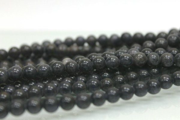 画像4: 【売切50%OFF(表示価格が割引後の金額)】連 アベンチュリン ブルー  丸  6mm    ※割引クーポン・ポイント付与対象外 品番: 6125 (4)