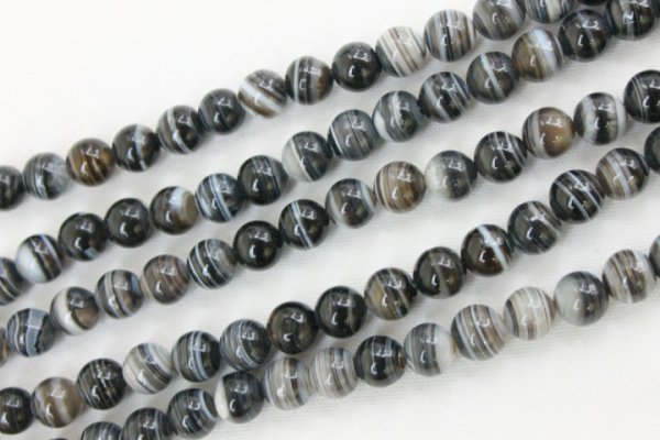 画像2: 連 天眼石(目無)  丸 10mm【値下げ!】    品番: 4348 (2)