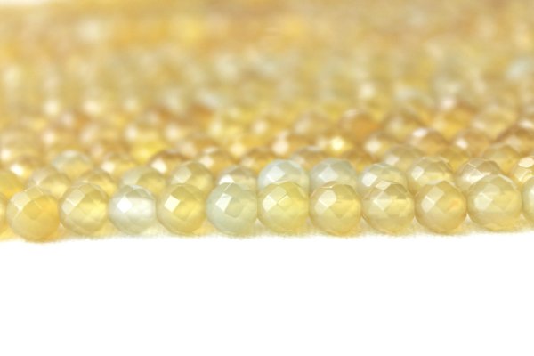 画像3: 【売切50%OFF(表示価格が割引後の金額)】連 イエローアゲート(薄) カット  6mm ※割引クーポン・ポイント付与対象外 品番: 3777 (3)