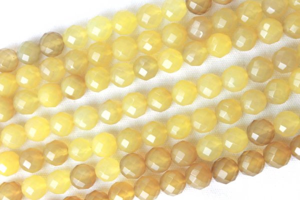 画像4: 連 イエローアゲート(薄) カット 10mm    品番: 8249 (4)
