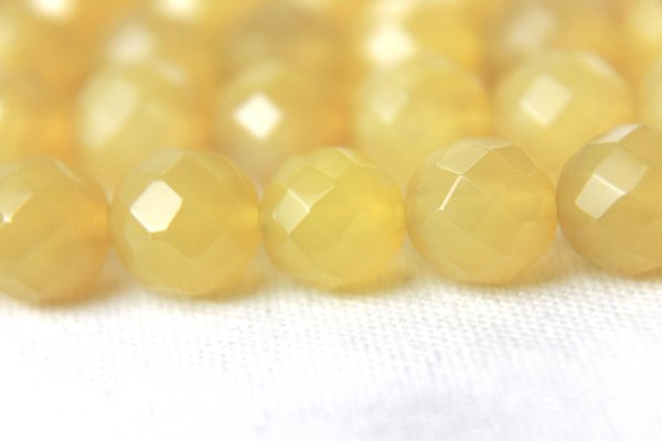 画像2: 連 イエローアゲート(薄) カット 10mm    品番: 8249 (2)