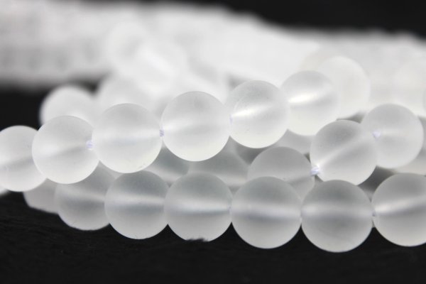 画像4: 連 クリスタル(水晶) フロスト丸 12mm  品番: 4096 (4)
