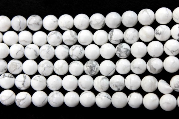 画像4: 連 ハウライト  丸  2mm    品番: 4391 (4)