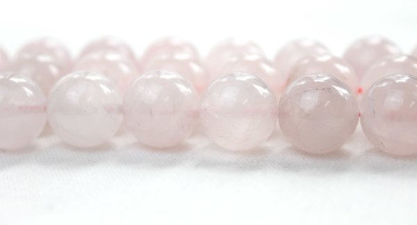 画像3: 連 ローズクォーツ  丸 16mm    品番: 4619 (3)