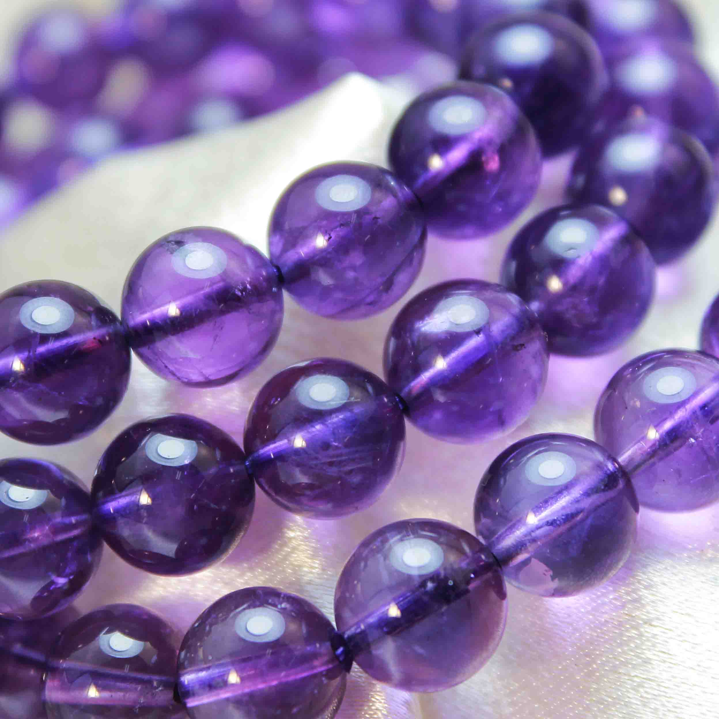 激安 ブレス ウルグアイ産 アメジスト 9mm 品番 天然石ブレスレット アメジスト ストーンクラブ